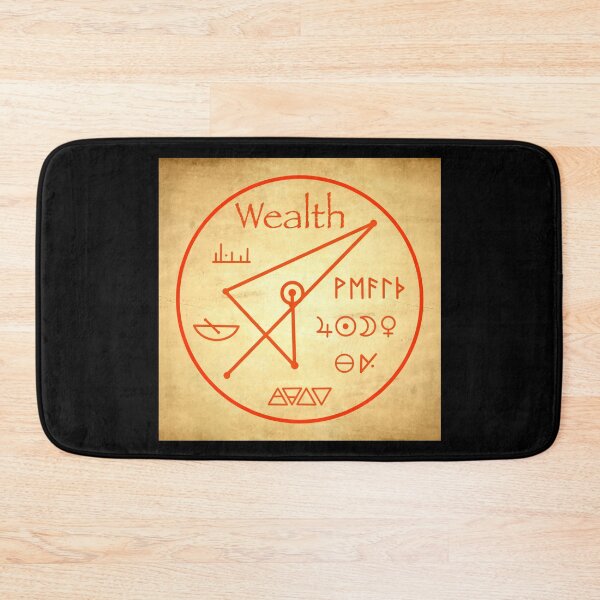 Item preview, Talisman parchment for wealth designed and sold by secretmagic.