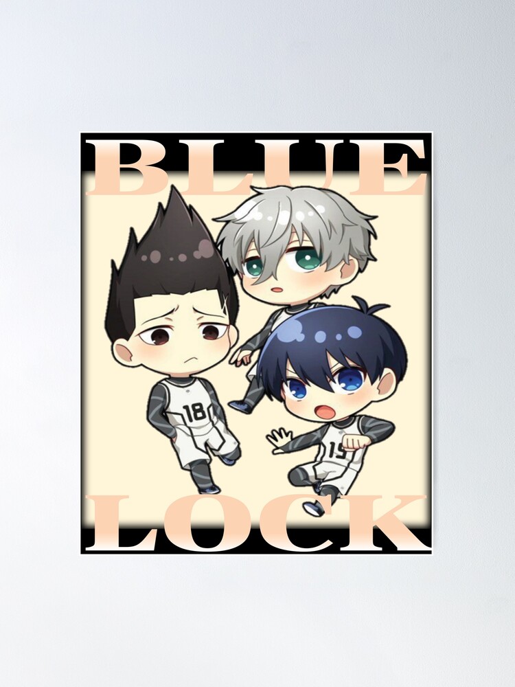 Yoichi Isagi, Bluelock Chibi Anime Blue Lock Manga Anime  Poster for Sale  by ZippedShawn