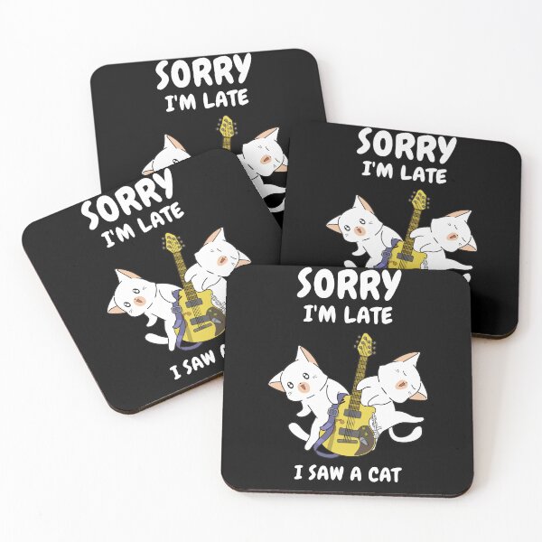 Item preview,  Sorry I M Late I Saw A Cat designed and sold by Ahmed  Feki.