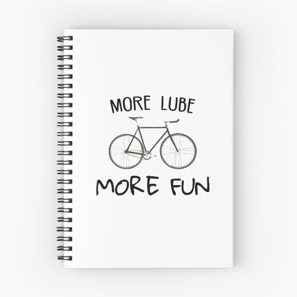 Item preview, More Lube More Fun Cycling designed and sold by Esskay Designs.