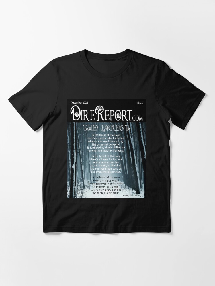 Alternate view of Dire Report 8 - The Forest Essential T-Shirt