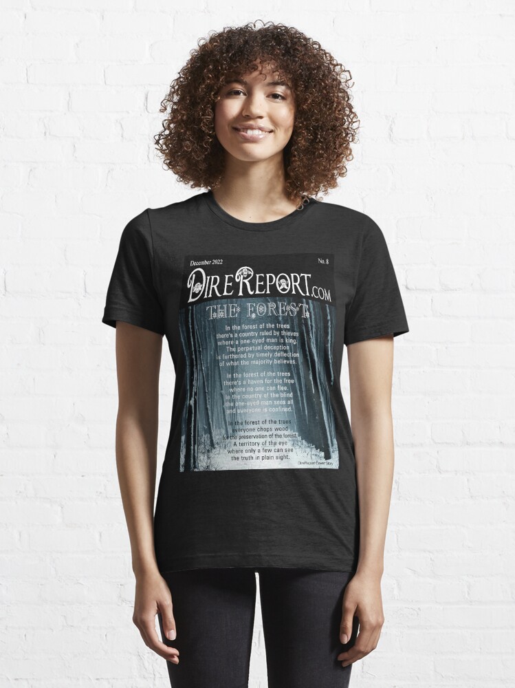 Alternate view of Dire Report 8 - The Forest Essential T-Shirt