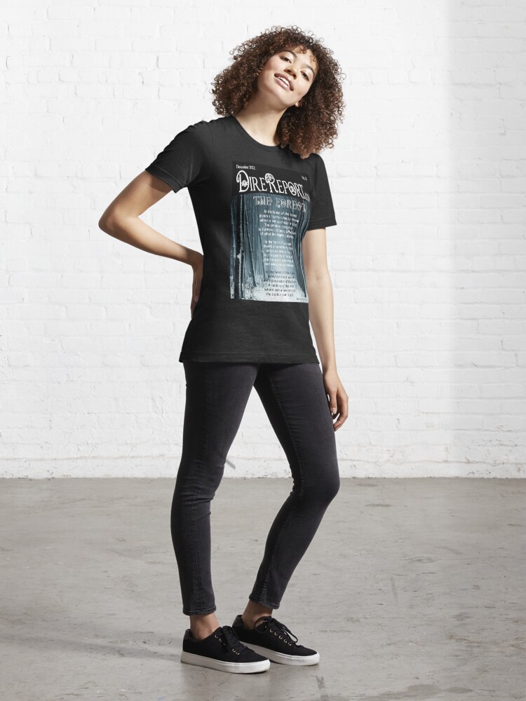 Alternate view of Dire Report 8 - The Forest Essential T-Shirt