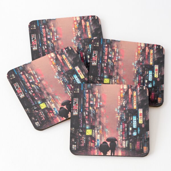 Item preview, Tokyo Neon Couples Anime Japan designed and sold by Trendy-Now.