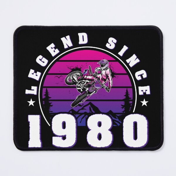 Item preview, 43 Years Old Birthday Motocross Legend Since 1980 designed and sold by starider.