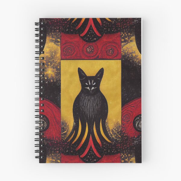 Item preview, Gothic and Vintage Style Mystical Cat designed and sold by raulmaler.