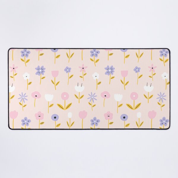Item preview, Pastel Colored Spring Flowers Pattern designed and sold by Aysel's Designs.