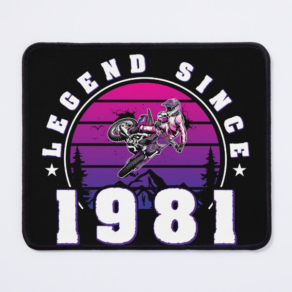 Item preview, 42 Years Old Birthday Motocross Legend Since 1981 designed and sold by starider.