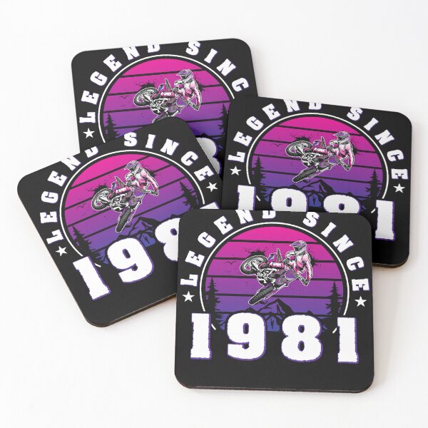 Item preview, 42 Years Old Birthday Motocross Legend Since 1981 designed and sold by starider.
