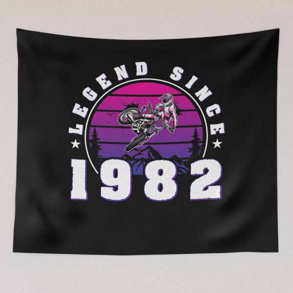 Item preview, 41 Years Old Birthday Motocross Legend Since 1982 designed and sold by starider.