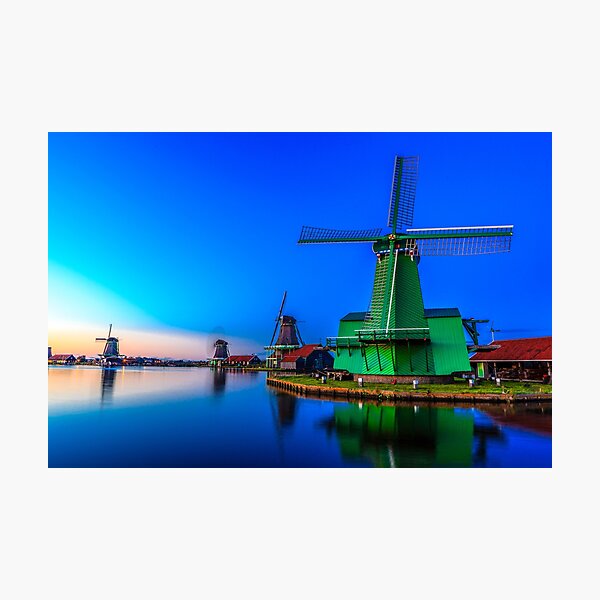 Item preview, Dutch Windmills Zaandam designed and sold by Vincent2501.