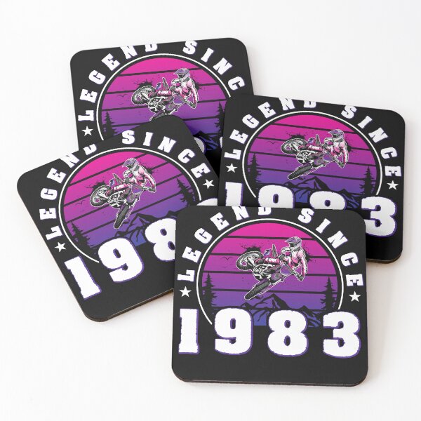 Item preview, 40 Years Old Birthday Motocross Legend Since 1983 designed and sold by starider.