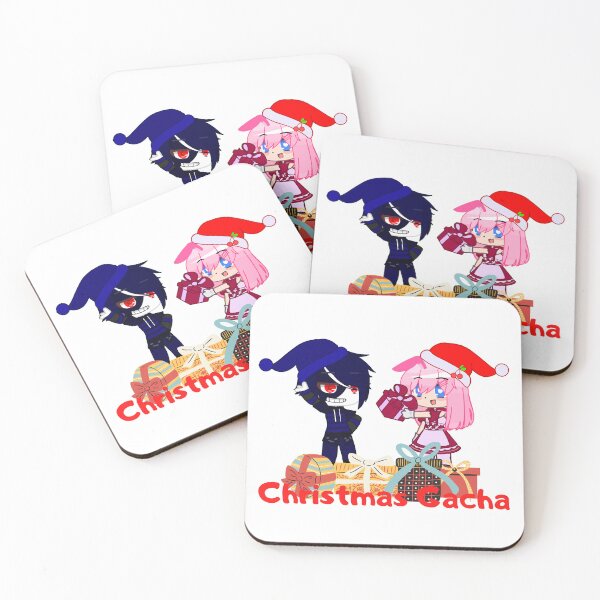 Item preview, Christmas with friends and enjoy 1000 times more - Christmas dolls - Chibi anime christmas - Gacha gifts designed and sold by gachanime.