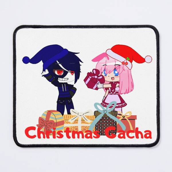 Item preview, Christmas with friends and enjoy 1000 times more - Christmas dolls - Chibi anime christmas - Gacha gifts designed and sold by gachanime.