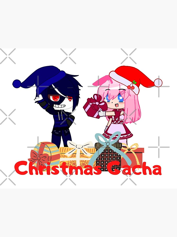 Christmas Cartoon Illustration Cute Kawaii Character Anime 9669341 Vector  Art at Vecteezy