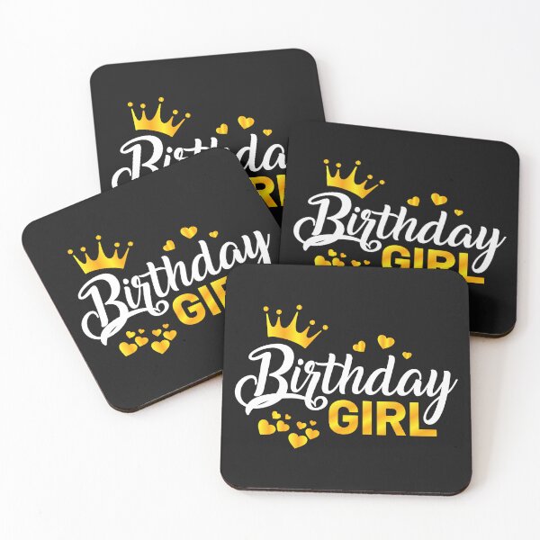 Item preview, Birthday girl Happy birthday designed and sold by RaselStyleHub.