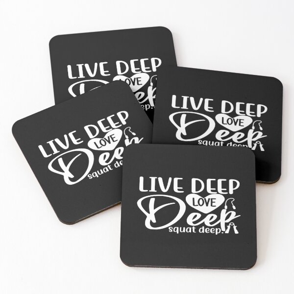 Item preview, Live deep love deep squat deep designed and sold by phassystore.