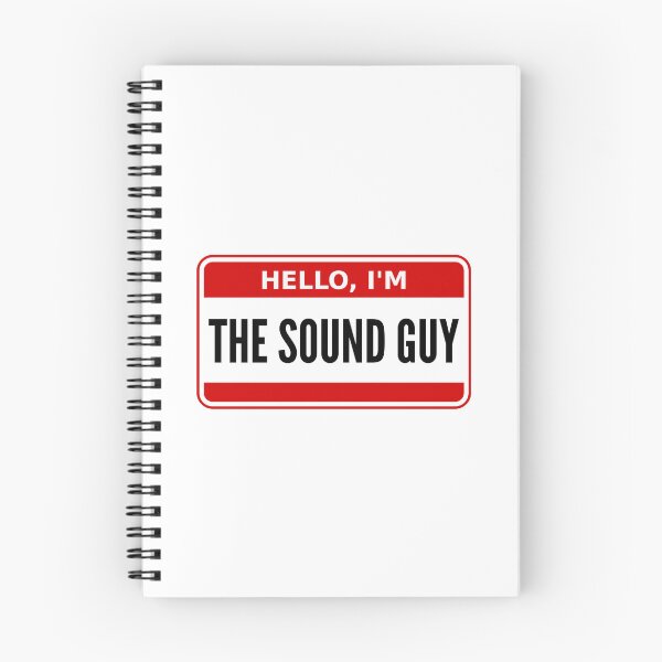 Item preview, Sound Guy Name Tag designed and sold by Dixieland1.