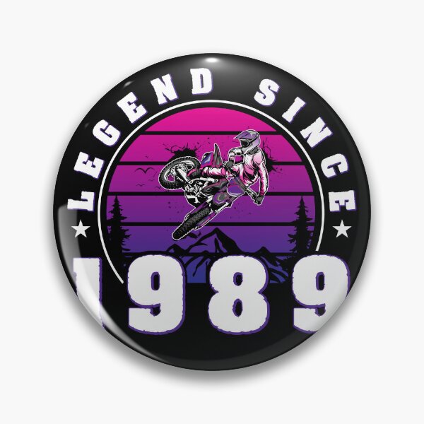 Item preview, 34 Years Old Birthday Motocross Legend Since 1989 designed and sold by starider.
