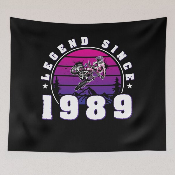 Item preview, 34 Years Old Birthday Motocross Legend Since 1989 designed and sold by starider.