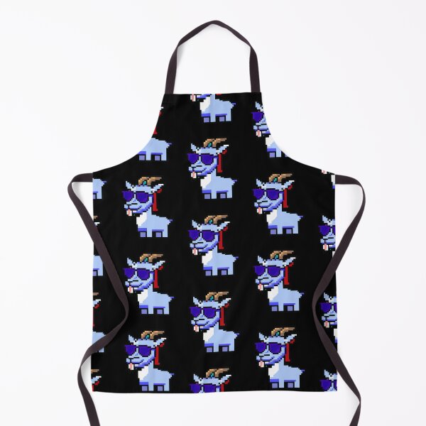 Item preview, GOAT PIXEL ART - cool goat with sunglasses designed and sold by w1ckerman.
