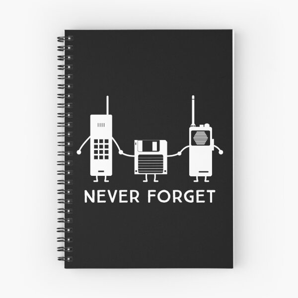 Artikelvorschau, Vergiss nie (weiße Buchstaben) entworfen und verkauft von tsfdesign.