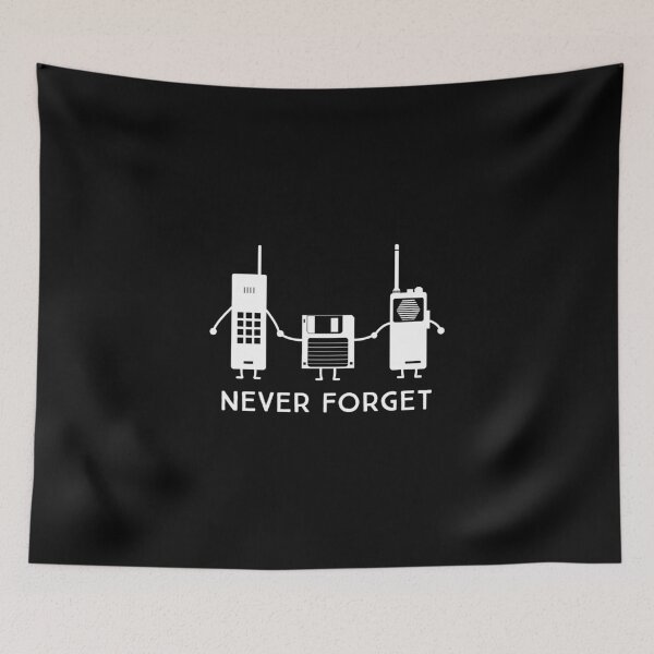 Item preview, Never Forget (White Letters) designed and sold by tsfdesign.
