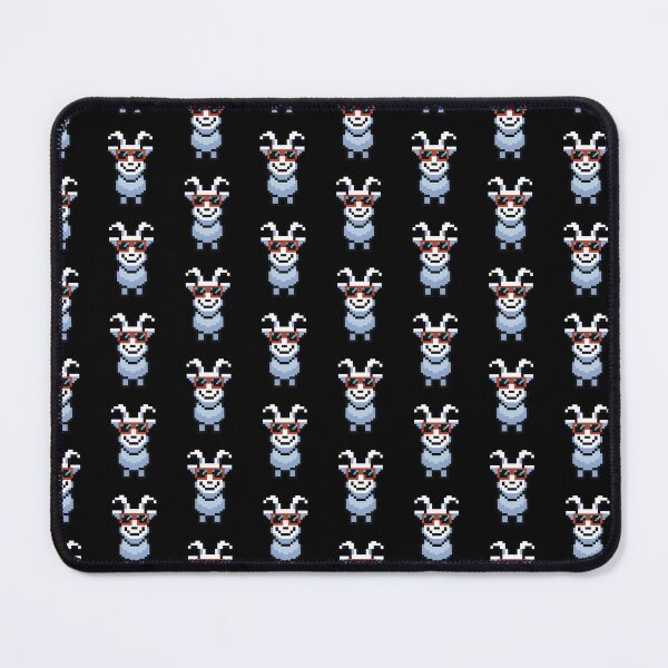 Item preview, GOAT PIXEL ART - cool goat with sunglasses designed and sold by w1ckerman.