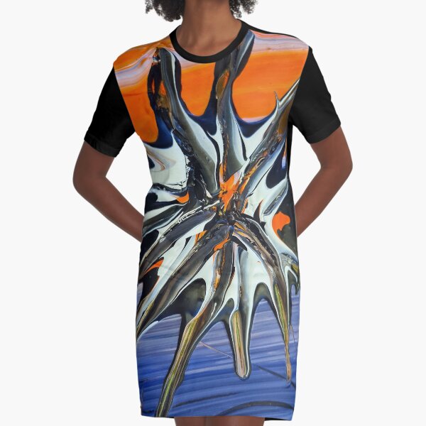 ABSTRAKT #2 T-Shirt Kleid