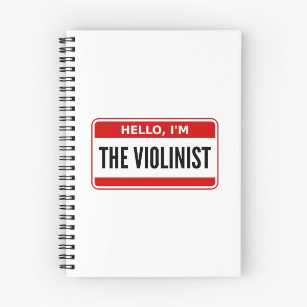 Item preview, Violinist Name Tag designed and sold by Dixieland1.