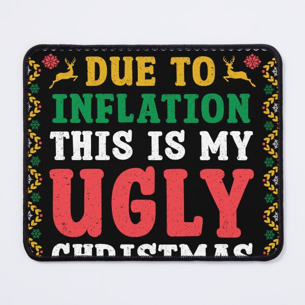 Item preview, Due To Inflation This Is My Christmas Ugly Sweaters designed and sold by abboqhse.