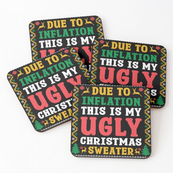 Item preview, Due To Inflation This Is My Christmas Ugly Sweaters  designed and sold by abboqhse.