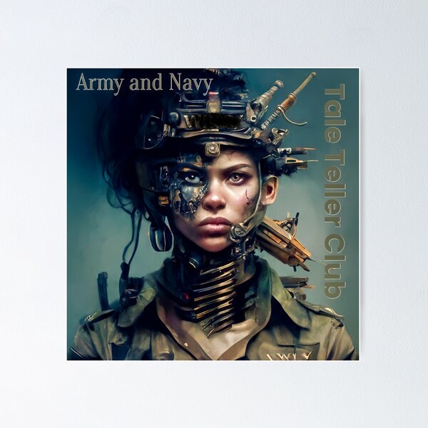 Army and Navy by Tale Teller Club Record Cover Art by iServalan CDM Music Track Poster
