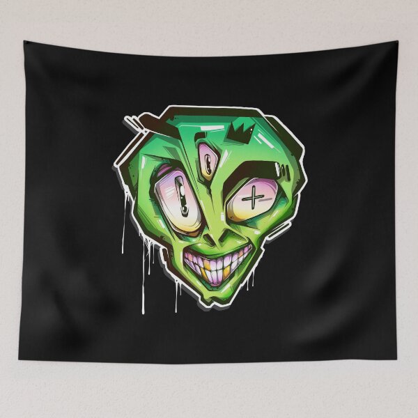 Item preview, Alien Head designed and sold by Graffitidesign.