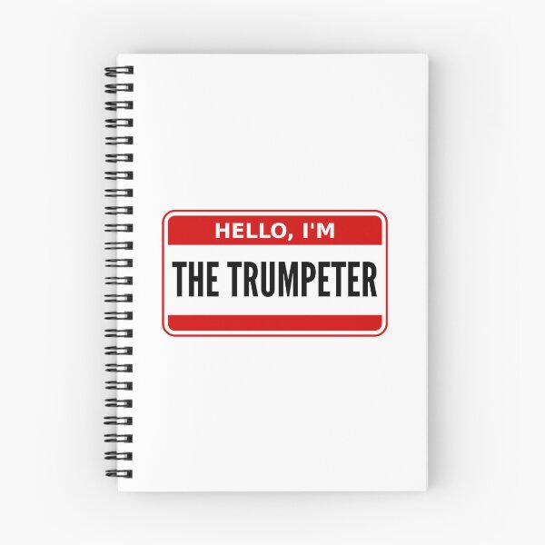 Item preview, Trumpeter Name Tag designed and sold by Dixieland1.