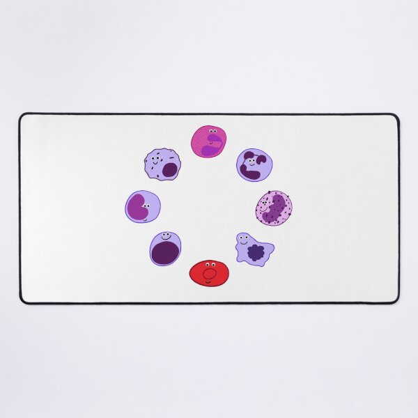 Item preview, Smiley Blood Cells designed and sold by starrypanda.