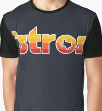 Astro Inspired Stros Throwback Graphic T-Shirt