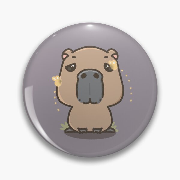 Item preview, Cute Little Capybara designed and sold by HappyDoodlen.