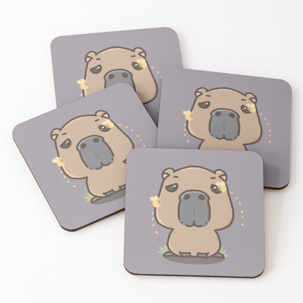 Item preview, Cute Little Capybara designed and sold by HappyDoodlen.