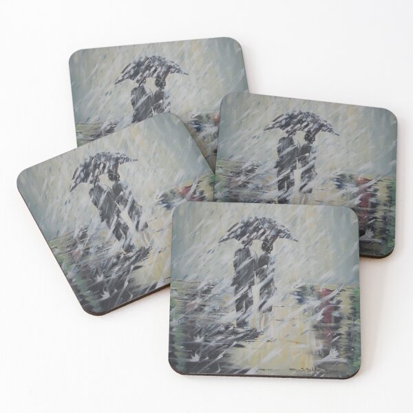 Item preview, Romance in the Rain in color designed and sold by Sally peckham.