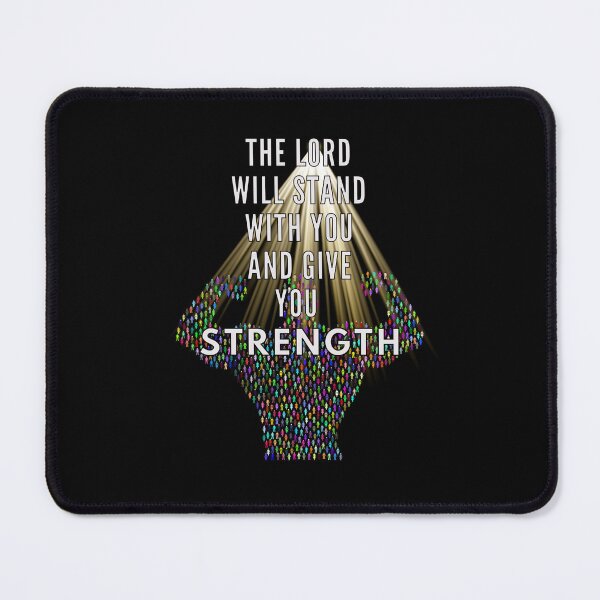 Item preview, The Lord will stand with you and give you strength - 2 Timothy 4:17 designed and sold by Everyday_wonder .