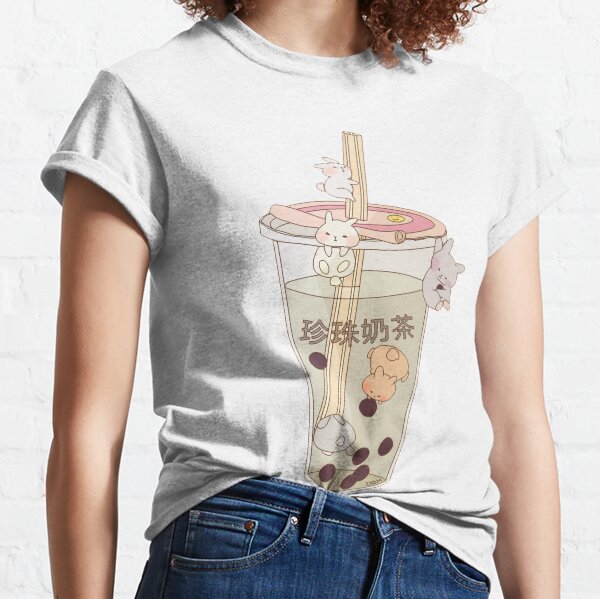 Item preview, bubble tea & boba bunnies designed and sold by supremiere.