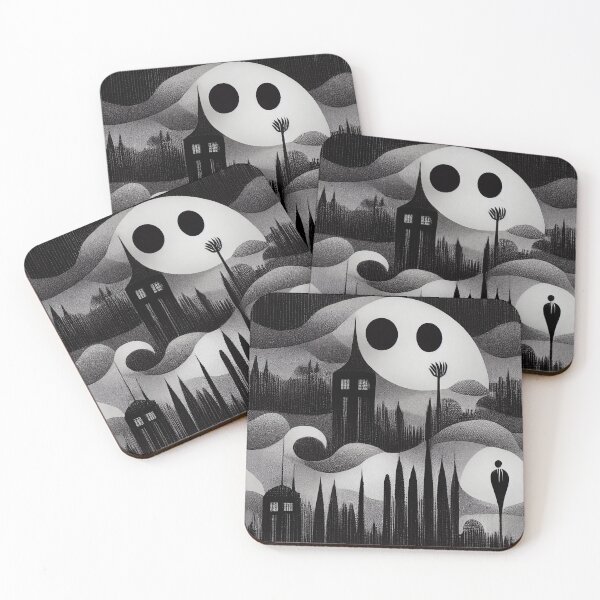 Item preview, Dark Pattern Inspired by the aesthetics of Tim Burton designed and sold by raulmaler.
