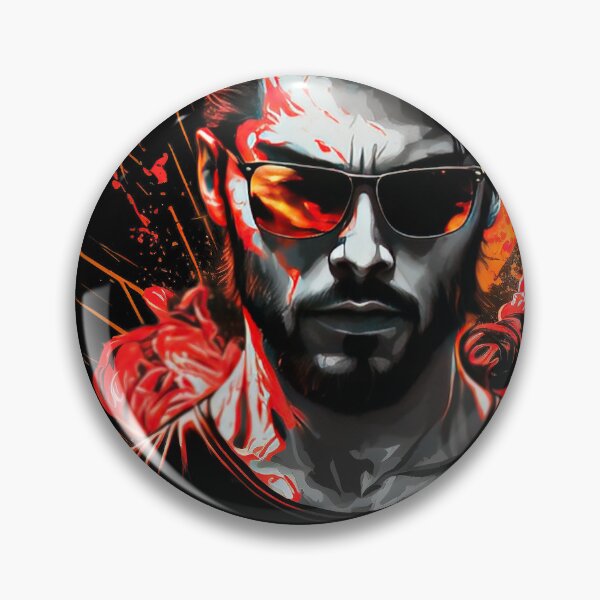 Item preview, Handsome man wearing sunglasses illustration designed and sold by amersoliman.