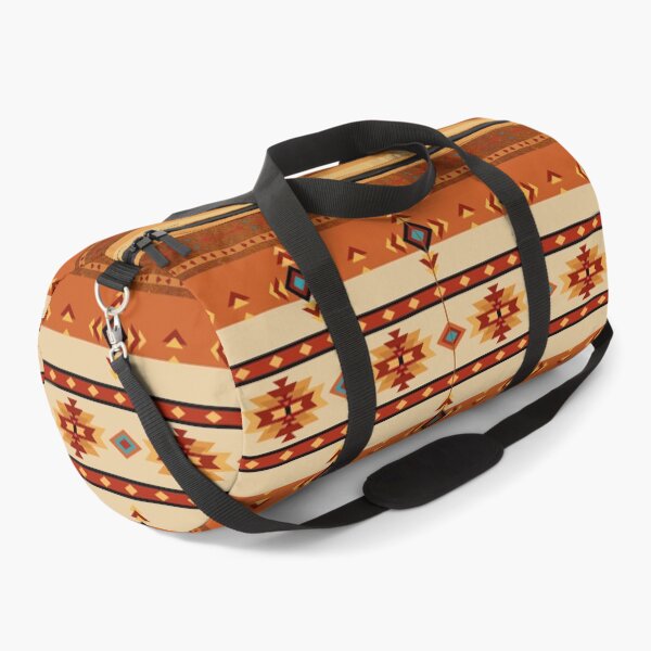 Item preview, Western Tribal Pattern - Browns, Rust, And Blue designed and sold by handsoftime2020.