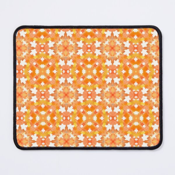 Item preview, Orange Meeple Watercolor Game Night Pattern designed and sold by Zab Butler Design.