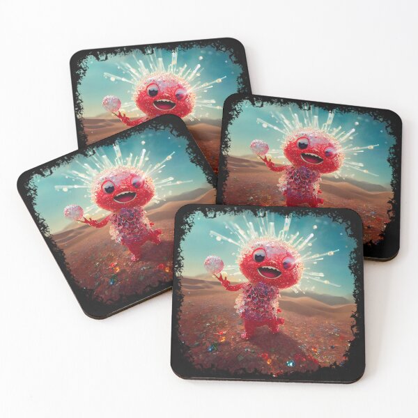 Item preview, Spricot, Sparkling monster designed and sold by Digisabella.