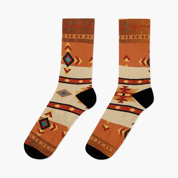 Item preview, Western Tribal Pattern - Browns, Rust, And Blue designed and sold by handsoftime2020.