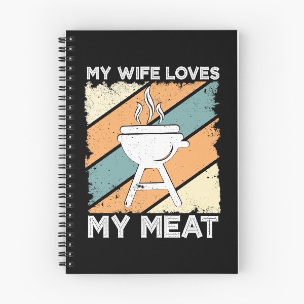 Item preview, My Wife Loves My Meat Funny Grilling BBQ Lover  designed and sold by Plutshop.