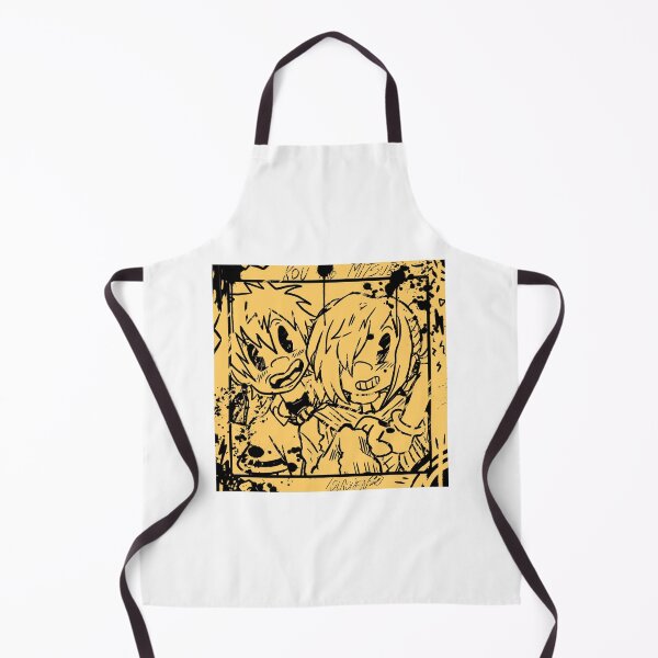 Item preview, Kou and mitsuba cartoon bendy style (ink version) designed and sold by lolroren.